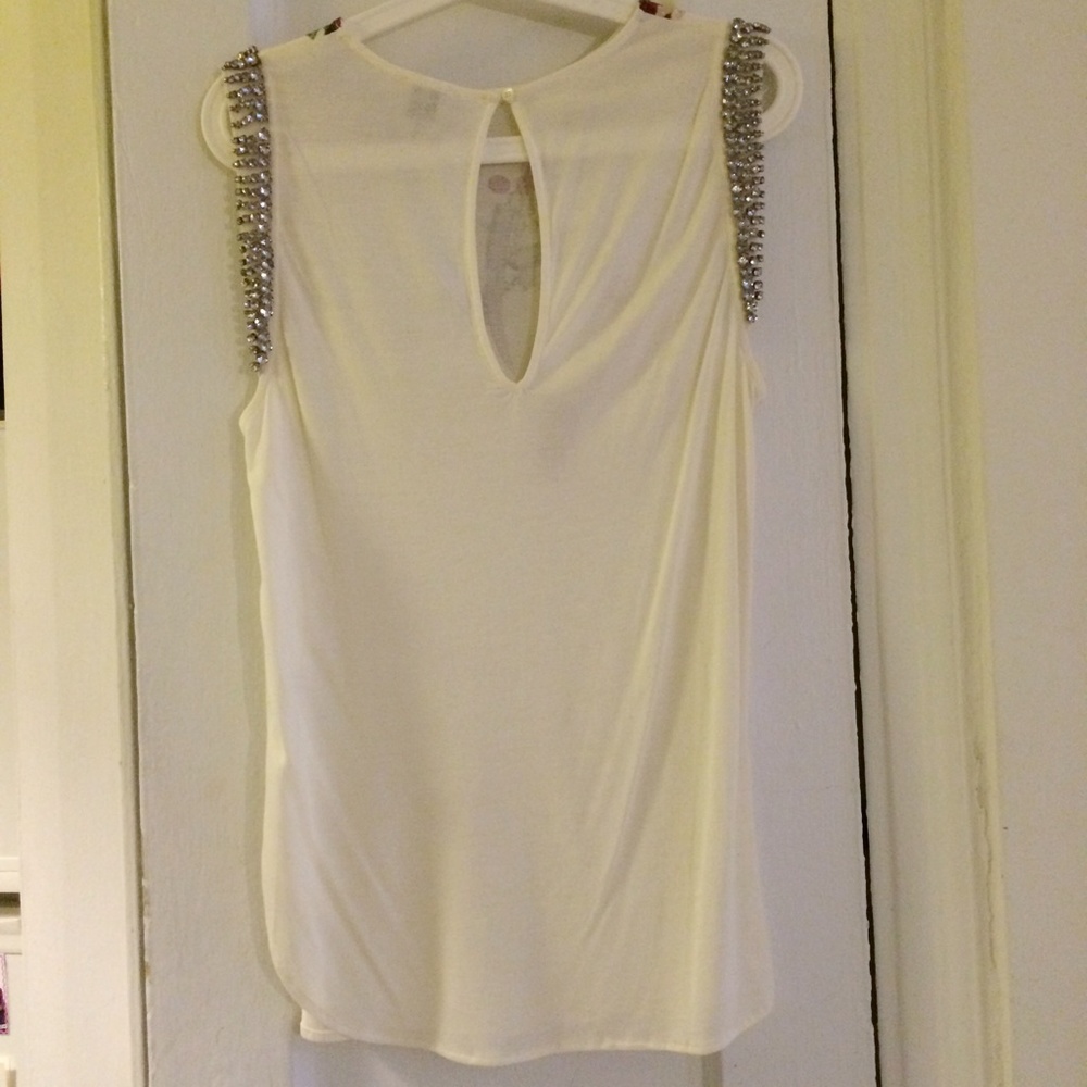 Haute Hippie Rhinestone Tanktop - Picture 3 of 4